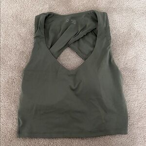 Women's Crisscross Back Sports Bra Tank